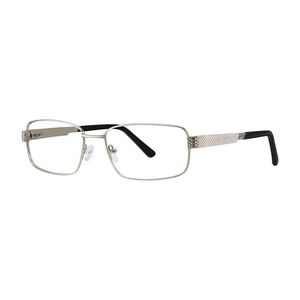 Goliath XXIV Eyeglasses Silver 58mm Rectangle